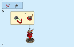 LEGO 70680 instructions page 14 – build guide