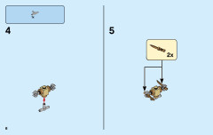 LEGO 70680 instructions page 6 – build guide
