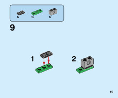 LEGO 70681 instructions page 15 – build guide