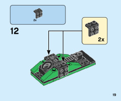 LEGO 70681 instructions page 19 – build guide