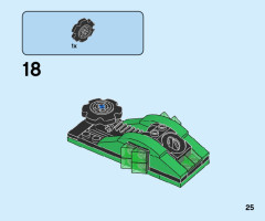LEGO 70681 instructions page 25 – build guide