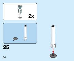 LEGO 70681 instructions page 34 – build guide