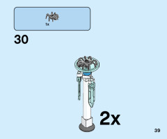 LEGO 70681 instructions page 39 – build guide