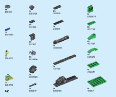 LEGO 70681 instructions page 42 – build guide