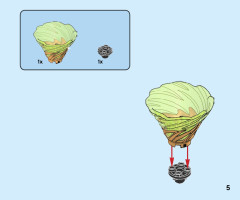 LEGO 70681 instructions page 5 – build guide