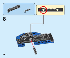 LEGO 70682 instructions page 14 – build guide
