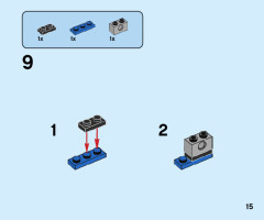 LEGO 70682 instructions page 15 – build guide