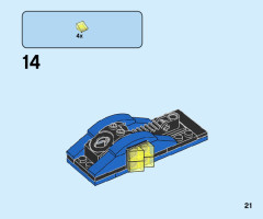 LEGO 70682 instructions page 21 – build guide