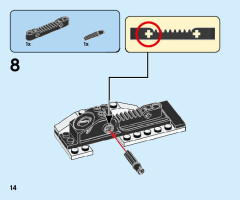 LEGO 70683 instructions page 14 – build guide
