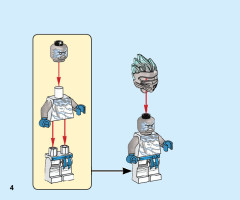 LEGO 70683 instructions page 4 – build guide