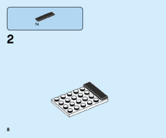 LEGO 70683 instructions page 8 – build guide