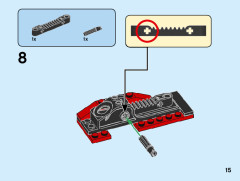 LEGO 70684 instructions page 15 – build guide