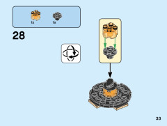 LEGO 70684 instructions page 33 – build guide