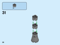 LEGO 70684 instructions page 36 – build guide