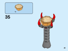 LEGO 70684 instructions page 41 – build guide