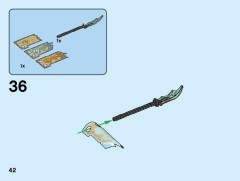 LEGO 70684 instructions page 42 – build guide