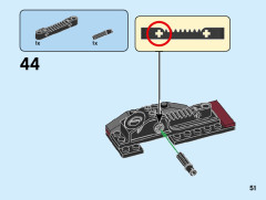 LEGO 70684 instructions page 51 – build guide