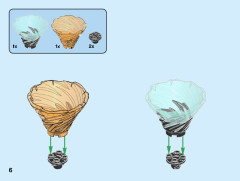 LEGO 70684 instructions page 6 – build guide