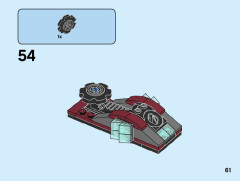 LEGO 70684 instructions page 61 – build guide