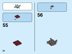 LEGO 70684 instructions page 62 – build guide