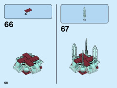 LEGO 70684 instructions page 68 – build guide