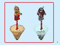 LEGO 70684 instructions page 7 – build guide