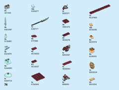 LEGO 70684 instructions page 74 – build guide