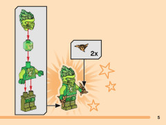 LEGO 70689 instructions page 5 – build guide