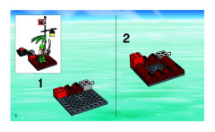LEGO 7070 instructions page 2 – build guide