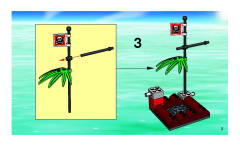 LEGO 7070 instructions page 3 – build guide