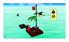 LEGO 7070 instructions page 4 – build guide