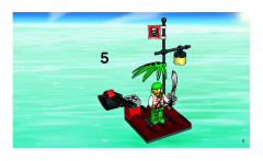 LEGO 7070 instructions page 5 – build guide