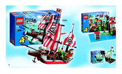 LEGO 7070 instructions page 6 – build guide