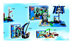 LEGO 7070 instructions page 7 – build guide