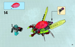 LEGO 70700 instructions page 21 – build guide