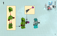 LEGO 70700 instructions page 3 – build guide