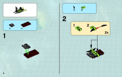 LEGO 70701 instructions page 4 – build guide
