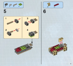 LEGO 70702 instructions page 11 – build guide