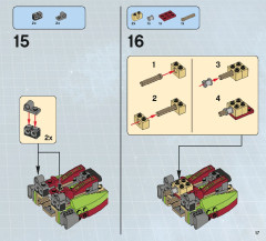 LEGO 70702 instructions page 17 – build guide