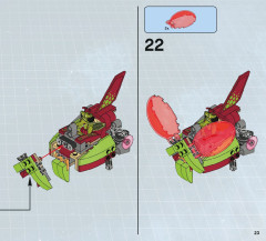 LEGO 70702 instructions page 23 – build guide