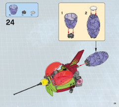 LEGO 70702 instructions page 25 – build guide