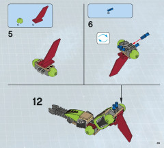LEGO 70702 instructions page 35 – build guide