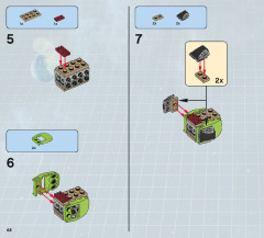 LEGO 70702 instructions page 44 – build guide