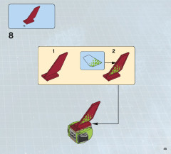LEGO 70702 instructions page 45 – build guide