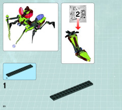 LEGO 70703 instructions page 20 – build guide