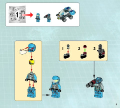 LEGO 70703 instructions page 3 – build guide