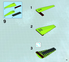 LEGO 70703 instructions page 35 – build guide