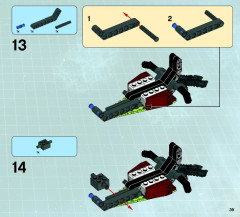LEGO 70703 instructions page 39 – build guide