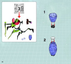LEGO 70703 instructions page 44 – build guide