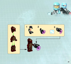 LEGO 70703 instructions page 45 – build guide